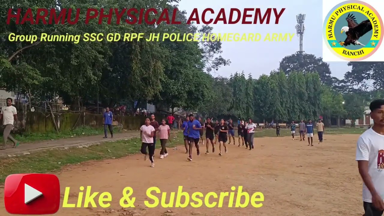 Harmu physical Academy.Best Group Running Video.