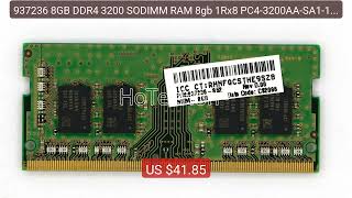 937236 8GB DDR4 3200 SODIMM RAM 8gb 1Rx8 PC4-3200AA-SA1-11 for... — Best Buy 2026 | Great Quality!