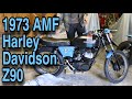 Rare 1973 AMF Harley Davidson Z90 Motorcycle (Custom Restoration)