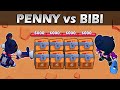 PENNY vs BIBI | 1vs1 | 22 Test | Brawl Stars