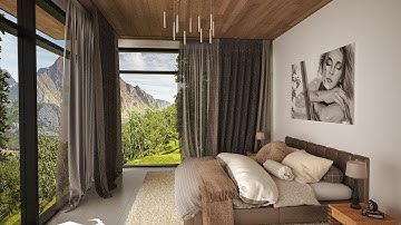 3Ds Max Vray Modern Bedroom modelling - Part 01