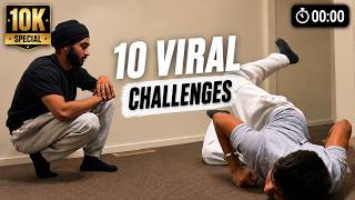 I Hit 10k Subs...So I Did 10 Impossible Challenges