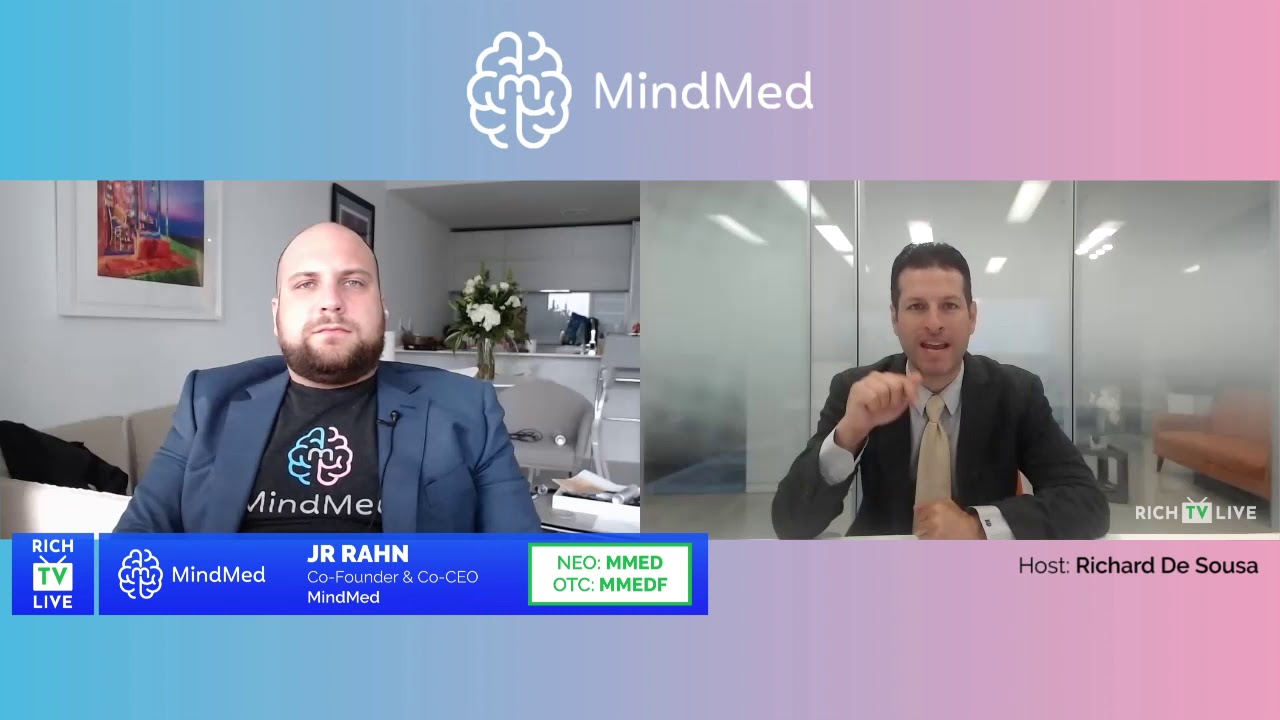 Mind Medicine Mindmed Ceo Jr Rahn Neo Mmed Otcqb Mmedf Ceo Interview Medicine Treating Patients
