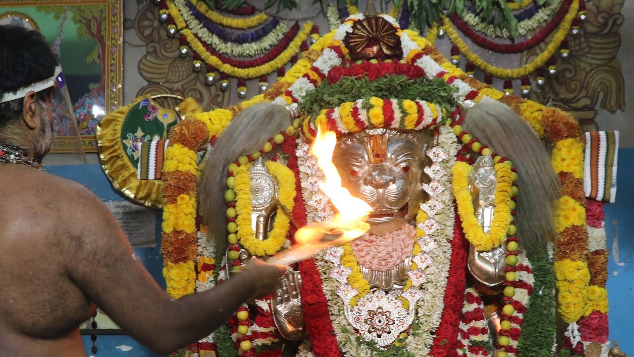 Abhaya Lakshmi Narasimha Temple at Basavanagudi  in Bengaluru.
