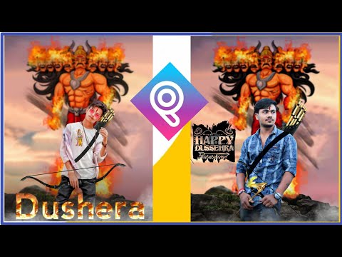 Dussehra Photo Editing PicsArt // PicsArt Editing tutorial // Panther Edit Sagor