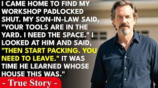 I Came Home From My Brother's Funeral To Find A Padlock On My Workshop Door. My Son-In-Law Said I...