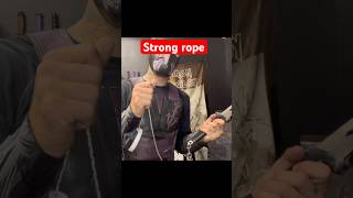 Retractable rope dart