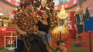 Caminata Navideña por Parque Arauco 🎄 | Recorrido en 4K en Santiago de Chile 🇨🇱