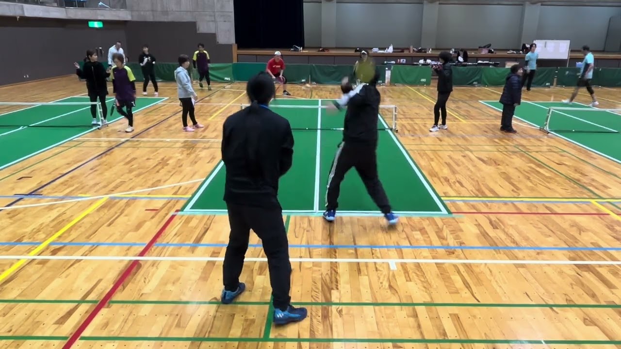 からっかぜ　2026 予選リーグ　男子ダブルス　群馬ちゃん　対　横瀬ナオキ　バウンドテニス