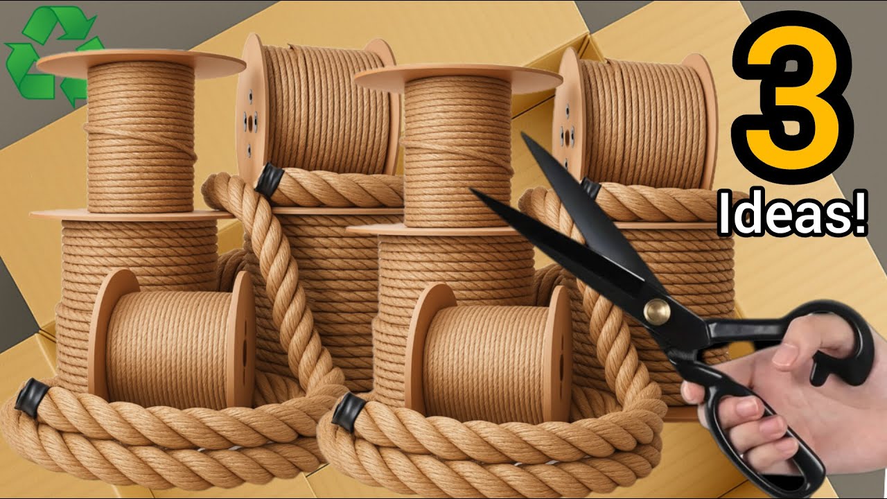 Магия джута/3 лучшие идеи для украшения дома, которые вас удивят!