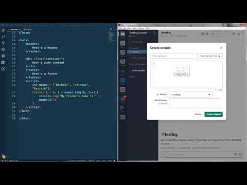 How To Share Code In Slack