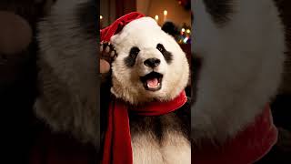 Panda Sings Christmas Carols Hilariously Off-Key | Nebula Shots