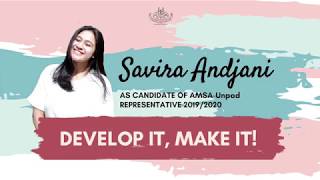Savira Andjani, Representative Candidate for AMSA-Unpad 2019/2020
