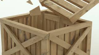 Wood Crate Smash Sound Effect - floraphonic.com