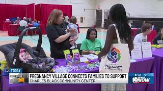 Pop-up village connects South Bend families to pregnancy resources