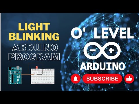 Arduino LED Blink Tutorial with Breadboard | Arduino LED Code | Arduino ...