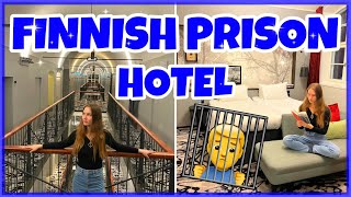 Overnight in a Former Finnish PRISON 🚨 Room Tour Vocab