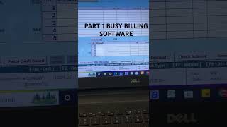 BUSY SOFTWARE BILLING | Busy sale billing #busysoftware #billing software