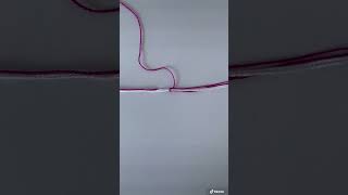 how to make a starting loop of a friendship bracelet