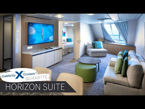 Celebrity Silhouette Horizon Suite walkthrough tour