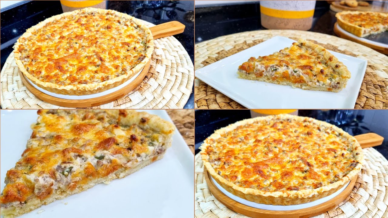 مطبخ ام وليد / كيش ببيضة واحدة ، تنتكل بالشوارب تذوب في الفم 😋 و بلا ماننساو السهولة 👌.