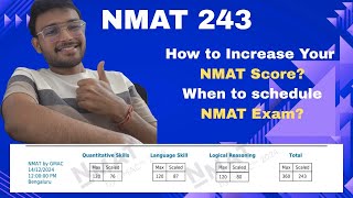 NMAT Results 243 Score | How to Boost Your NMAT Score | CAT, NMAT Preparation Plan | Exam Strategies