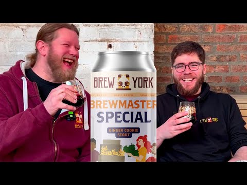 Brewmaster Special 001 - Ginger Cookie Stout - video from Brew York