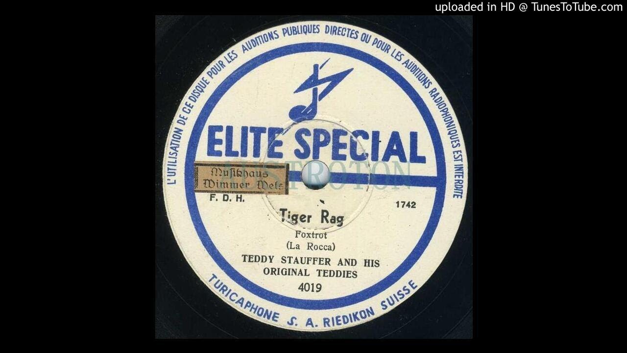 Teddy Stauffer Original Teddies: Tiger Rag