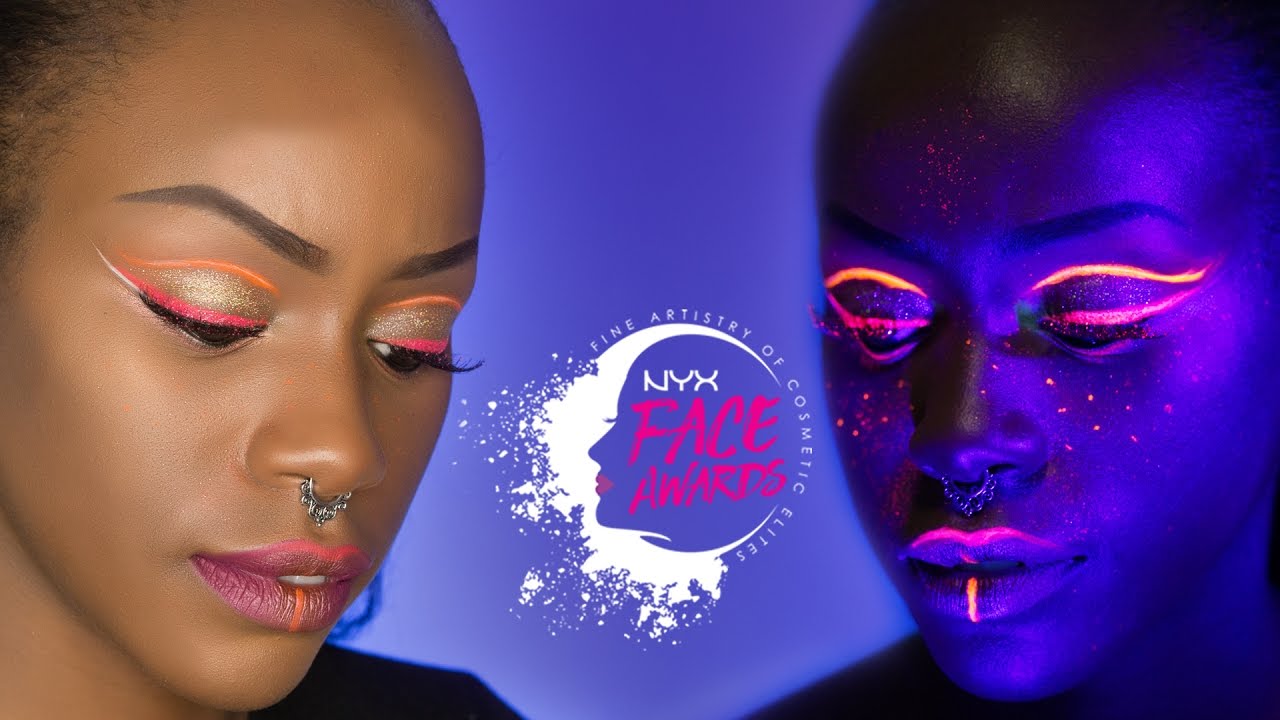 FROM FASHION TO NEON | UV NEON MAKEUP ON DARK SKIN | PNMAKEUP