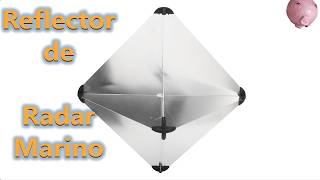 Reflector de radar de emergencia de 10 Piezas tipo octaédrico
