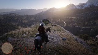 Red Dead Redemption 2 ~ 100% Completion Scene (With Legend of the East outfit)