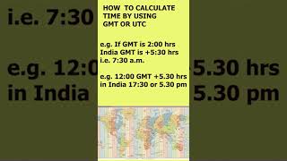 GMT OR UTC #shorts