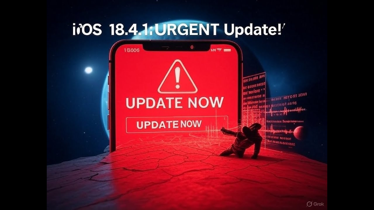 iOS 18.4.1 WARNING: Update Now or Risk Spyware Attacks! 🔒📱