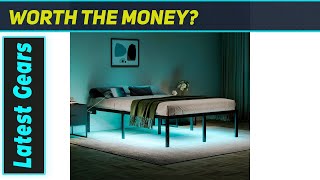Unboxing the Ultimate Bed Frame: LED Lights & Charging Station