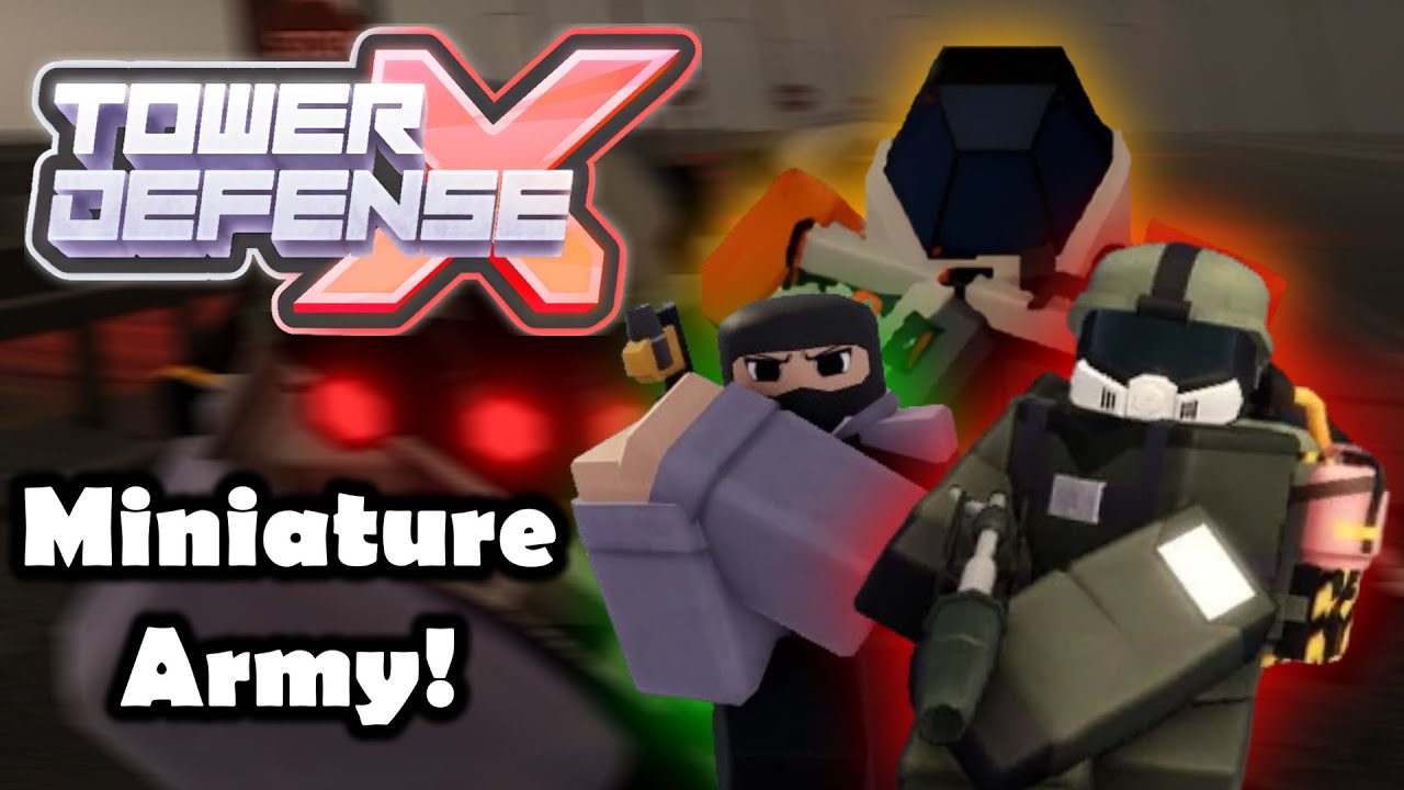 NEW* BARRACKS TOWER UPDATE!!  Tower Defense X Roblox 