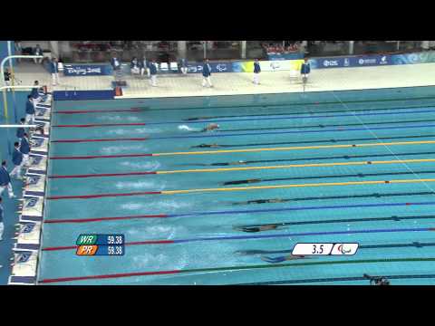 Swimming Men's 100m Butterfly S9 - Beijing 2008 Paralympic Games