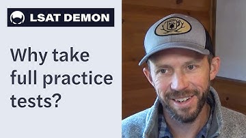 Why take full LSAT practice tests?