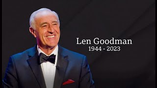 Len Goodman passes away (1944 -2023) (UK) - BBC & ITV News - 24th April 2023