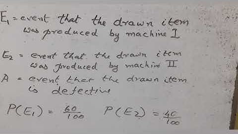 A factory has two Machines-I and II.Machine-I produces 60% - Tamilnadu 11th maths total probability