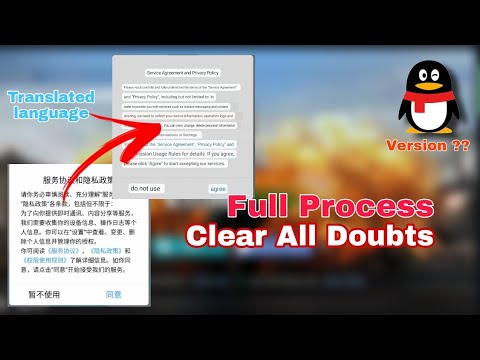 How to make QQ account | Full process | In English language |