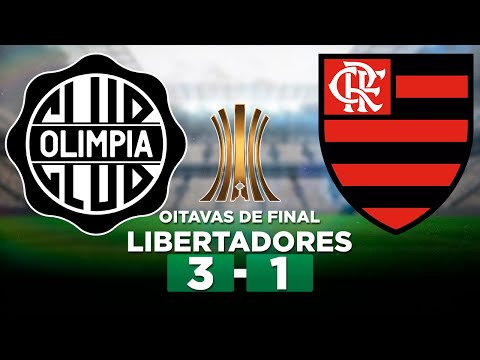 Libertadores 2023: Olimpia 3x1 Flamengo - Calcio Deal