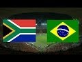 Jogo Completo - África do Sul 0 x 5 Brasil - Amistoso Internacional - 05/03/2014