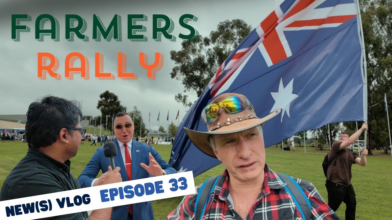 NEW(S) Vlog: Farmers Rally in Canberra Against Reckless Renewables feat Senator Babet