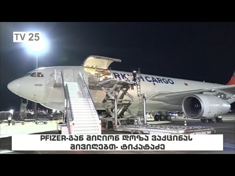 Pfizer-სგან მილიონ დოზა ვაქცინას მივიღებთ - ტიკარაძე