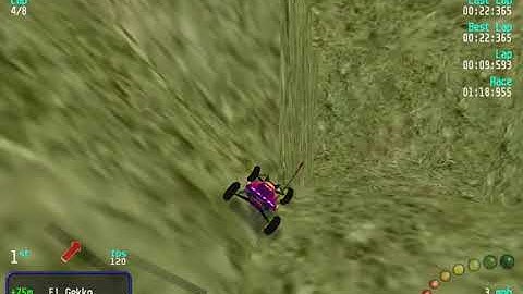 Re-Volt Custom Track bananaland by Alex_int, 8 Lap Race