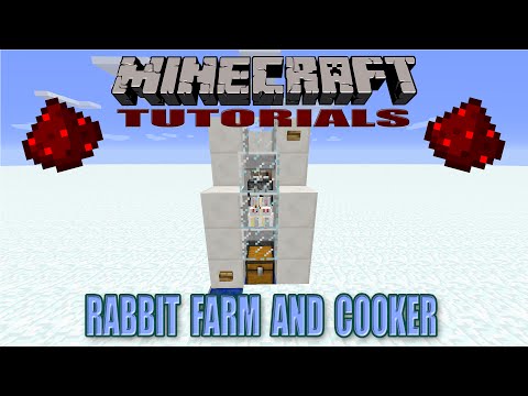 Minecraft fully AFKable rabbit's foot farm  Doovi