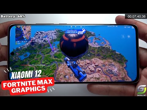Xiaomi 12 Fortnite Gameplay Max Setting