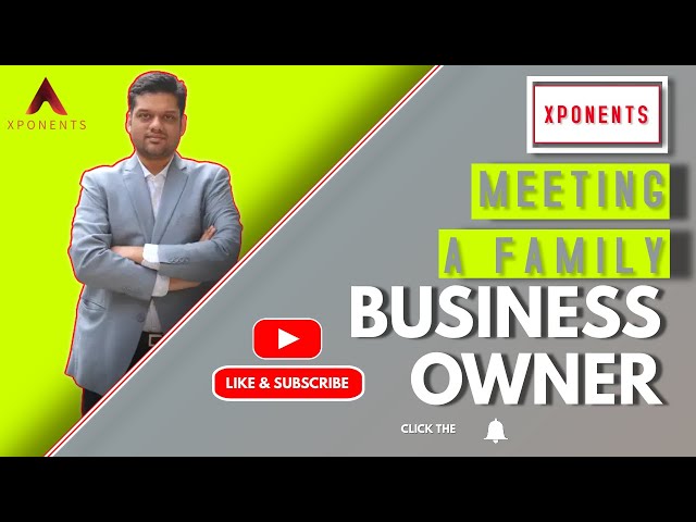 Meeting family business owners || Discussion on different business models.