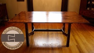 Dining Room Table Part 4 by AlabamaWoodworker 7,093 views 6 years ago 7 minutes, 59 seconds