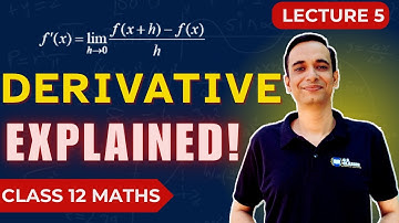 Differentiability Explained | Class 12 Maths Continuity & Differentiability | NCERT Exercise 5.2